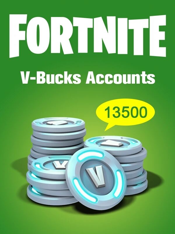حساب Epic جديد مع 13500 عملة